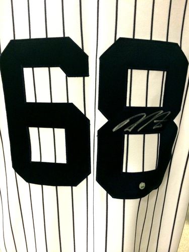 Dellin Betances Autographed Jersey - Authentic MLB