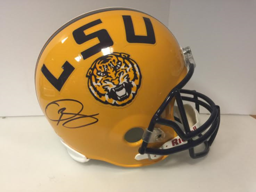 Louisiana State University Odell Beckham Jr. Autograph Full Sized Helmet