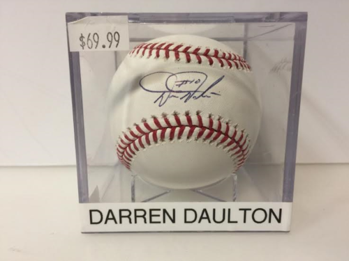 Darren Daulton Autographed OML Baseball