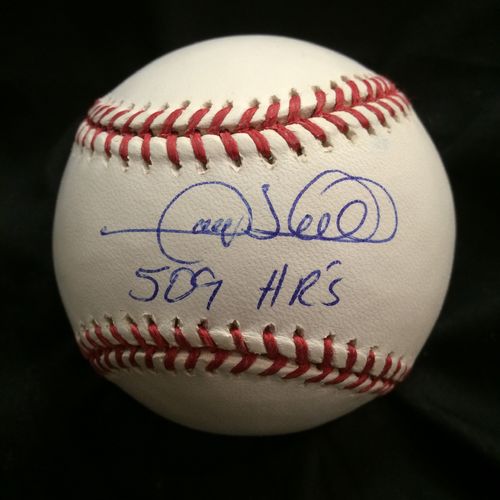 Gary Sheffield Autographed Baseball