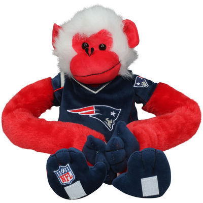 New England Patriots Plush Monkey