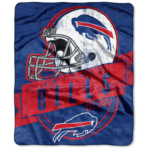 Buffalo Bills 50" x 60" Grand Stand Plush Blanket