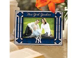 New York Yankees Art Glass Picture Frame