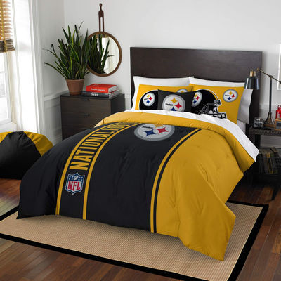 Pittsburgh Steelers The Northwest Company Soft & Cozy 3-Piece Full Bed Set