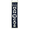 New York Yankees Wool 8" x 32" Man Cave Banner