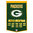 Green Bay Packers Wool 24" x 36" Dynasty Banner