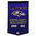 Baltimore Ravens Wool 24" x 36" Dynasty Banner