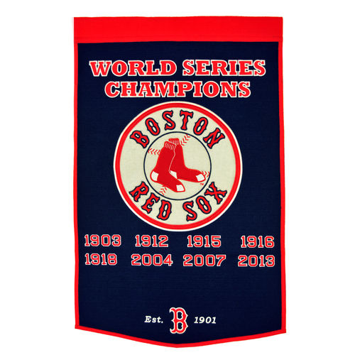 Boston Red Sox Wool 24" x 36" Dynasty Banner