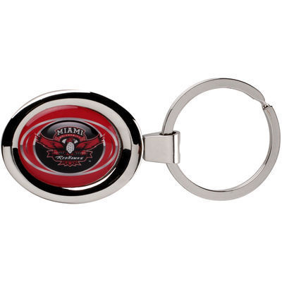 Miami University RedHawks Deluxe Key Ring