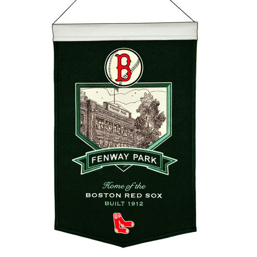 Boston Red Sox Fenway Park Wool 15" x 20" Commemorative Banner