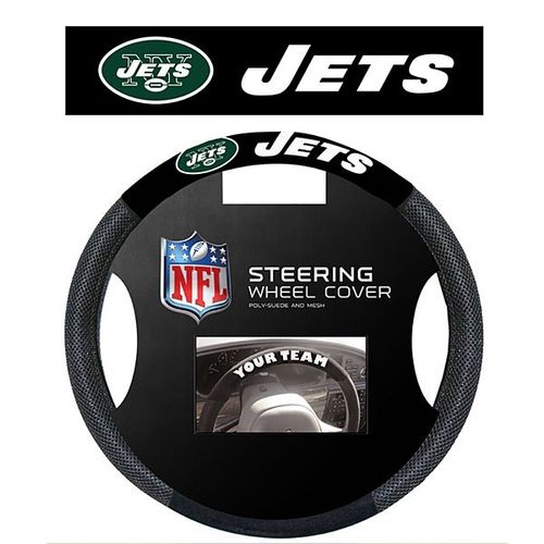 New York Jets Steering Wheel Cover