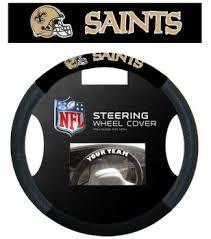 New Orleans Saints Steering Wheel Cover