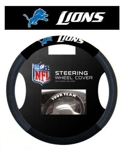 Detroit Lions Steering Wheel Cover