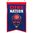 Chicago Cubs Wool 14" x 22" Nations Banner