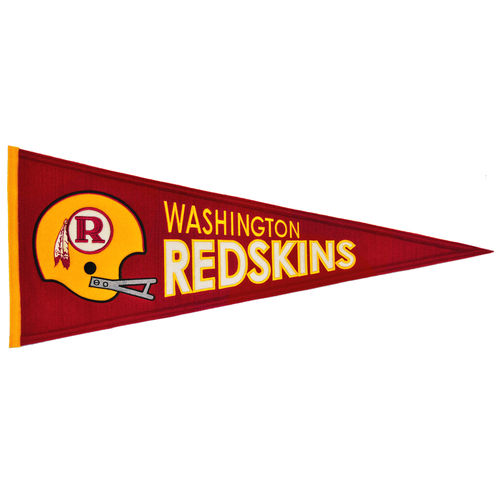 Washington Redskins Wool 32" x 13" Traditions Pennant