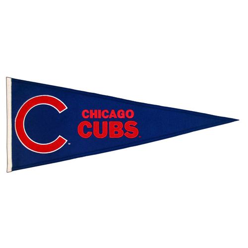 Chicago Cubs Wool 32" x 13" Traditions Pennant