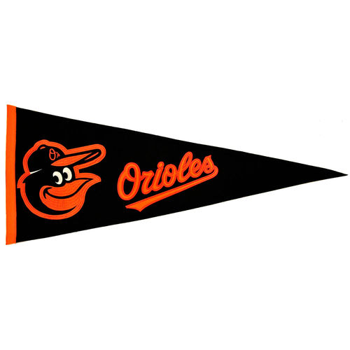Baltimore Orioles Wool 32" x 13" Traditions Pennant