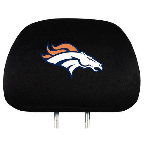 Denver Broncos Head Rest Cover