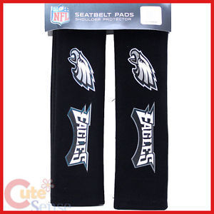 Philadelphia Eagles Seat belt shoulder pads