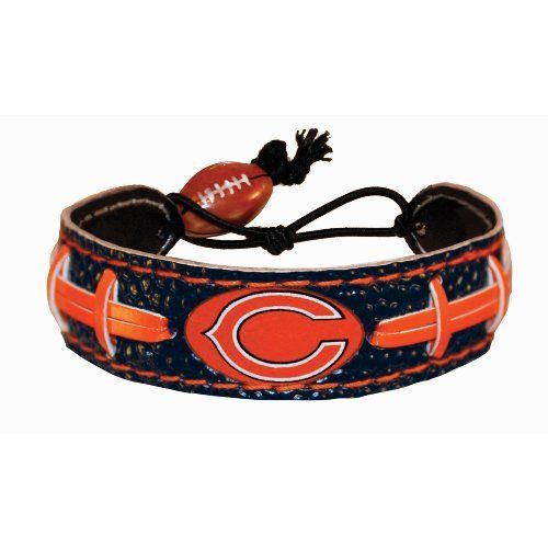 Chicago Bears Game Day Leather Bracelet
