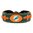 Miami Dolphins Game Day Leather Bracelet