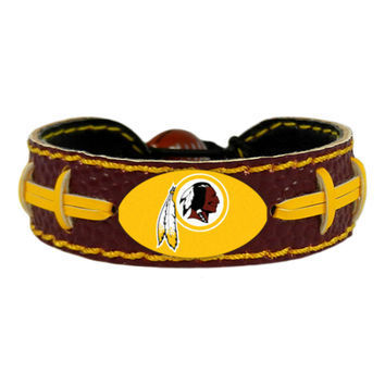 Washington Redskins Game Day Leather Bracelet