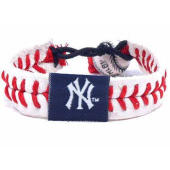New York Yankees Game Day Leather Bracelets
