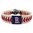 Boston Red Sox Game Day Leather Bracelet