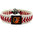 Baltimore Orioles Game Day Leather Bracelets