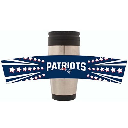 New England Patriots PVC Stainless Steel Travel Mug
