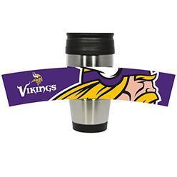 Minnesota Vikings PVC Stainless Steel Travel Mug