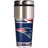New England Patriots Stainless Steel Travel Mug