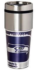 Seattle Seahawks Stainless Steel Travel Mug