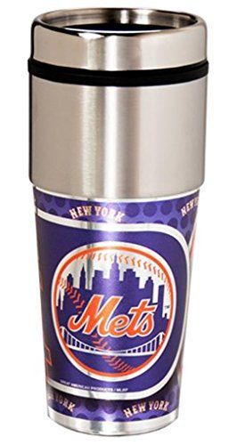 New York Mets Stainless Steel Travel Mug