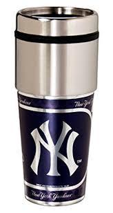 New York Yankees Stainless Steel Travel Mug
