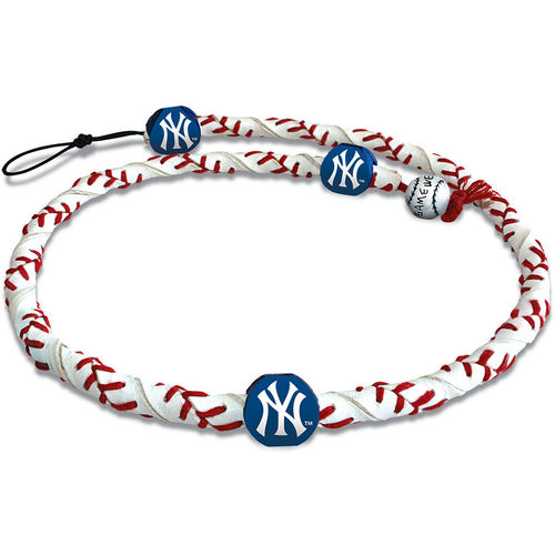 New York Yankees MLB Spiral Baseball Necklace