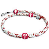 Philadelphia Phillies MLB Spiral Baseball Necklace
