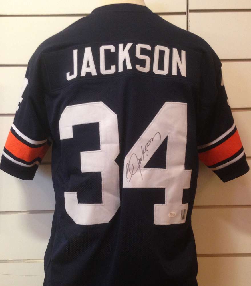bo jackson signed auburn jersey