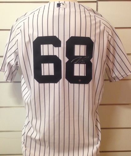 Dellin Betances Signed Yankees Jersey #68