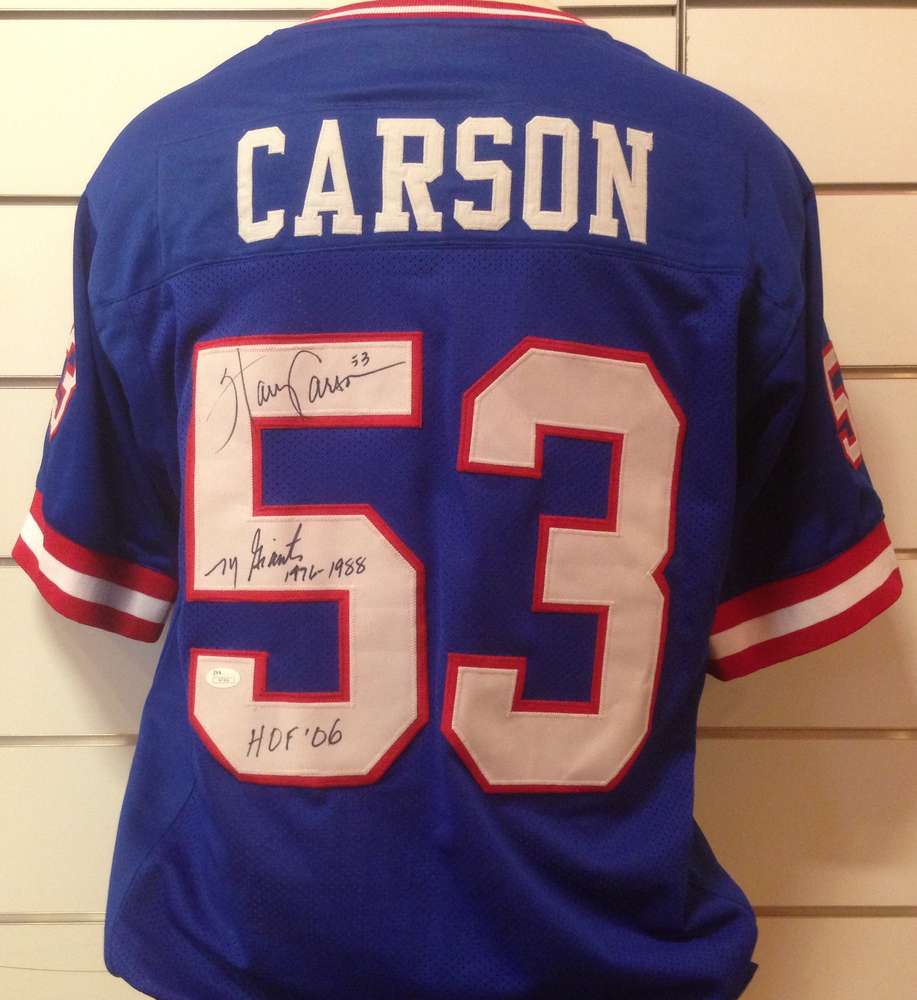 Harry Carson Signed Giants Jersey #53