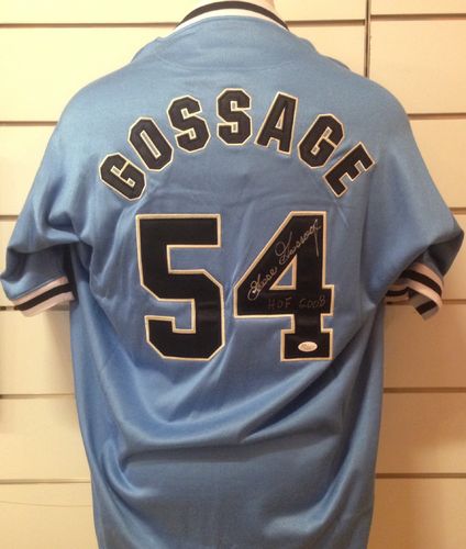 Goose Gossage Signed Oaks Jersey #54