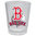 Boston Red Sox 2 oz Collector 3D Shot Glass Clear