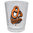 Baltimore Orioles 2 oz Collector 3D Shot Glass Clear