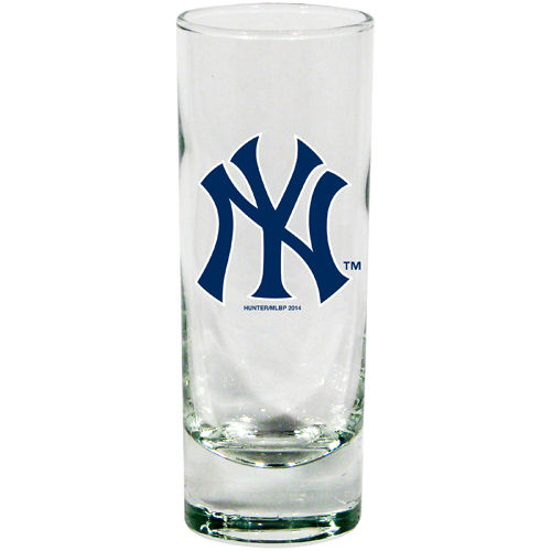 New York Yankees 2 oz Cordial Shot Glass