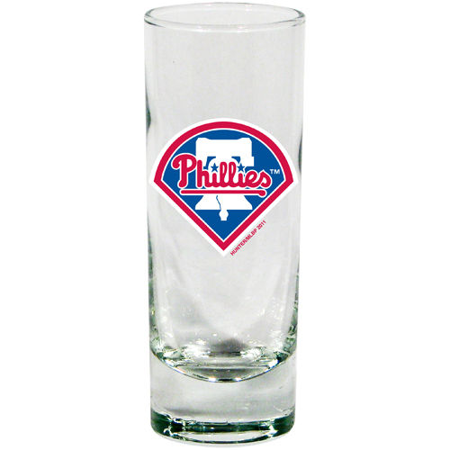 Philadelphia Phillies 2 oz Cordial Shot Glass