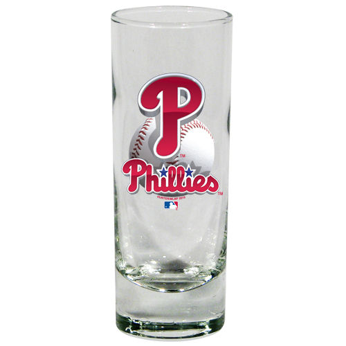 Philadelphia Phillies 2 oz 3D Cordial Shot Glass
