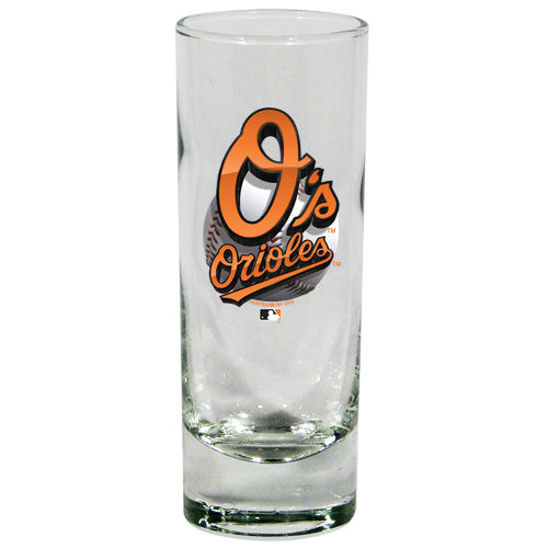 Baltimore Orioles 2 oz 3D Cordial Shot Glass
