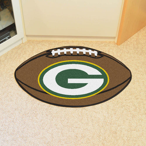 Green Bay Packers Football Floor Mat