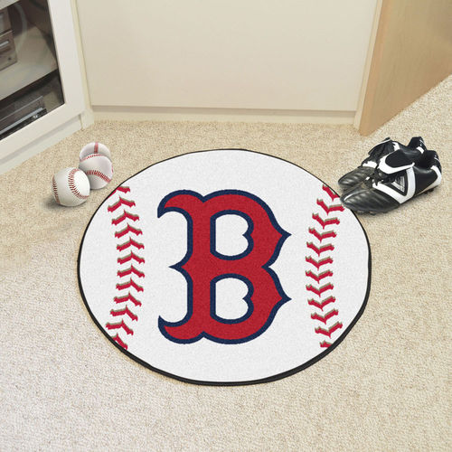 Boston Red Sox Baseball Floor Mat