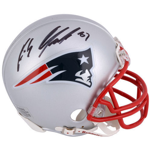 Rob Gronkowski New England Patriots Autograph Mini Helmet